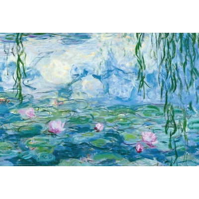 Plagát, Obraz - Waterlilies, Claude Monet, 91.5 × 61 cm