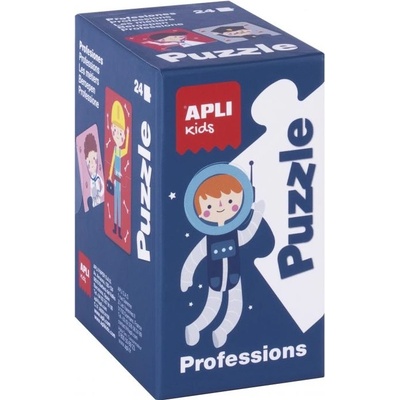 APLI Образователен пъзел apli от 24 части - Професии (13188)