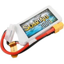 Gens ace Soaring 1000mAh 7.4V 30C 2S1P Lipo Battery Pack with XT60 Plug GEA10002S30X6