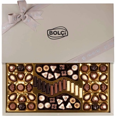 Bolci Duet Box mix pralinek s mašlí 0,75 kg