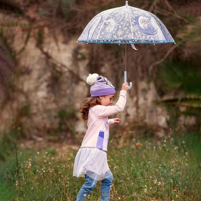 Deštník Ledové království Anna a Elza Frozen průsvitný