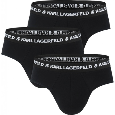 Karl Lagerfeld organic cotton logo black color combo