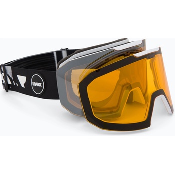 uvex Предпазни ски очила UVEX Evidnt Attract + case white matt/mirror silver yellow clear