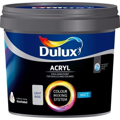 Dulux Akrylátová emulzní barva Acryl Matt Base Light 5 l