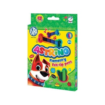 Astra Флумастери Astrino 12 цвята (AS314121002)