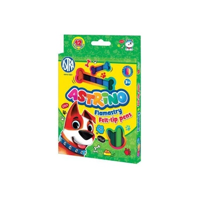 Astra Флумастери Astrino 12 цвята (AS314121002)