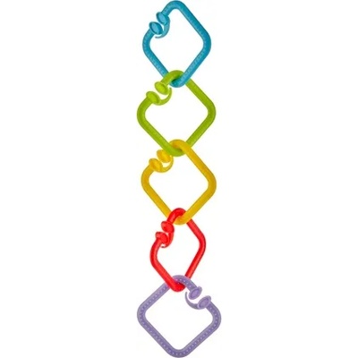 BabyJem Закачалка за играчки BabyJem - Квадратна, 5 части (637)