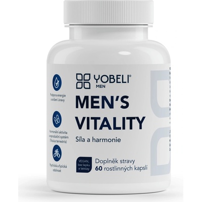 Yobeli Komplex pre mužov Men's Vitality 60 kapslí
