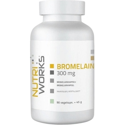 NutriWorks Bromelain 300mg 90 kapsúl