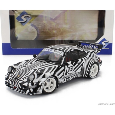 Solido Porsche 911 964 Rwb N 13 Body Kit The Zebra 1994 Bílá Černá 1:18