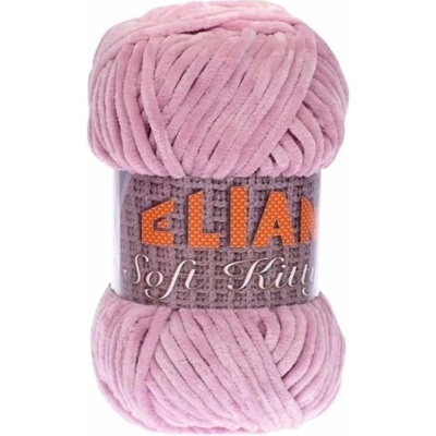 Pletací příze Elian Soft Kitty 97435 - růžová