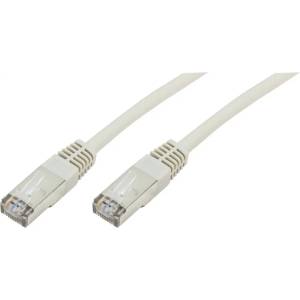 Brand-Rex Пач кабел 1m Brand-Rex, F-UTP, Cat. 5e, RJ45 - RJ45, сив (GPCPCF010-888H)