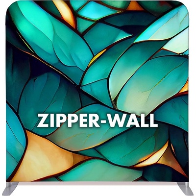 Jansen Display Zipper-Wall Straight Basic 150 x 150 cm 1500 x 1500 mm
