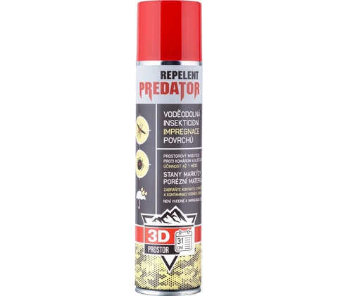 Predator 3D prostorový repelent 400 ml