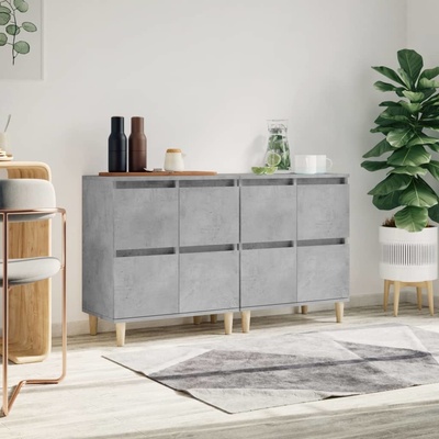 vidaXL 11461.3185755 příborníky 2 ks betonově šedé 60 x 35 x 70 cm