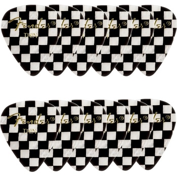 Image 1 of Fender 351 Shape Premium 12 Checker Перце за китара (1980351301)