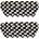 Fender 351 Shape Premium 12 Checker Перце за китара (1980351301)
