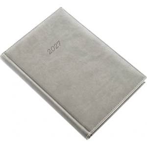 Realsystem Дневник за срокове REALSYSTEM Bolero A/5 ежедневен, жълт, със сиви страници, 2027 (5322-43)
