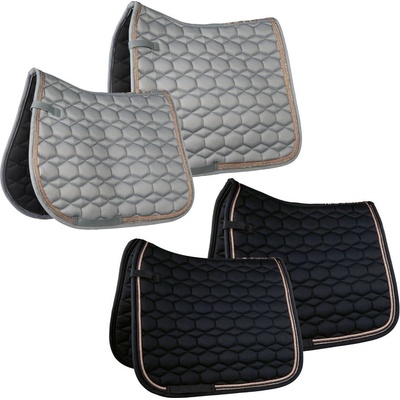 HKM Podsedlová dečka Rosegold Glamour Style hnědá rosegold