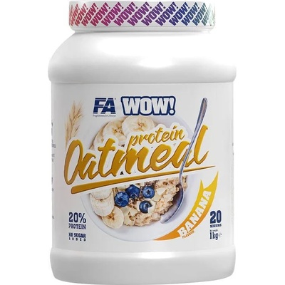 FA Nutrition WOW! Protein Oatmeal, банан, 1 kg, FA Nutrition