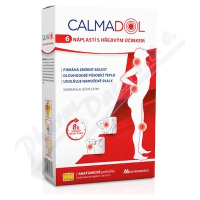 CALMADOL 6 ks s hřejivým účinkem