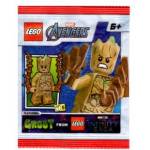 LEGO® Super Heroes The Infinity Saga Avengers Groot paper bag 242319, лимитирана серия
