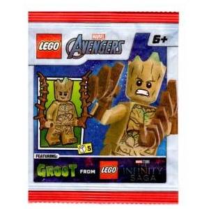 LEGO® Super Heroes The Infinity Saga Avengers Groot paper bag 242319, лимитирана серия