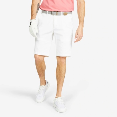 Inesis pánske golfové chino šortky MW500 biele
