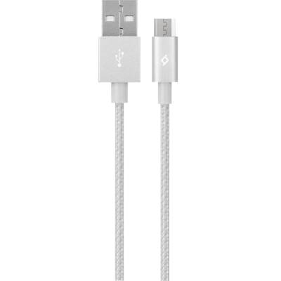 Ttec Кабел AlumiCable Micro USB Charge/Data Cable, Сребрист