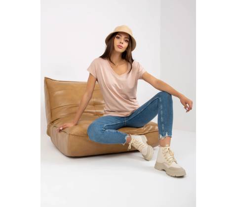 Tričko B-014.43 BASIC FEEL GOOD Béžová