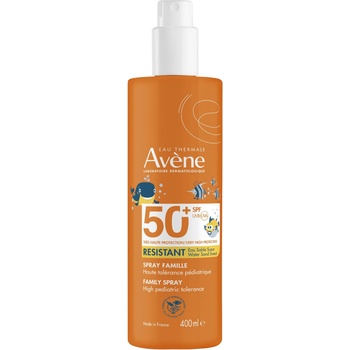 Avène Sun Слънцезащитен спрей за лице и тяло, за възрастни и деца, SPF50+, 400 ml