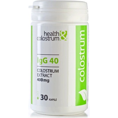 Health & Colostrum colostrum IgG 40 400 mg 30 kapslí