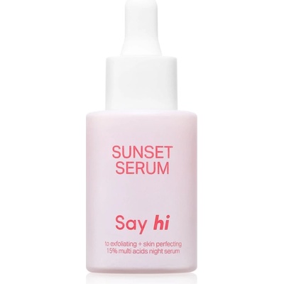 Say Hi Sunset нощен серум s AHA 30ml
