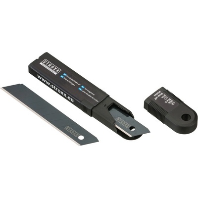 Stdoxx Náhradní čepele 18 mm černá 10 ks