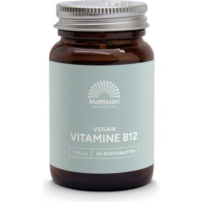 Mattisson Healthstyle Нервна система - Витамин В12 (метилкобаламин), 1000 g х 60 смучещи таблетки (MT2606)