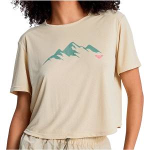 Roxy Дамска тениска Roxy Women's Boundless Spirit Tee 3 T-shirt - Pebble - размер XL (916-6303-0215)