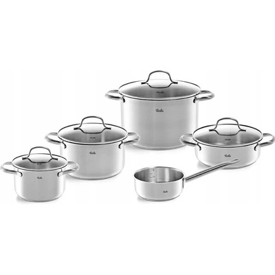 FISSLER Sada 5 hrncov z nehrdzavejúcej ocele s pokrievkami San Francisco H3