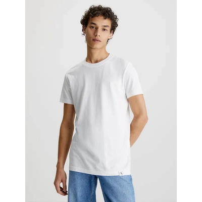 Calvin Klein pánské bílé tričko LOGO TAB J30J323294