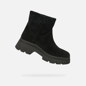 Geox Черни дамски боти Geox Pluette Geox | Cheren | ЖЕНИ | 37
