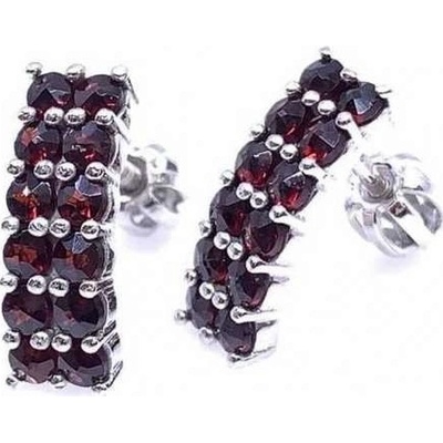 Jan Kos jewellery stříbrné náušnice 13103345002