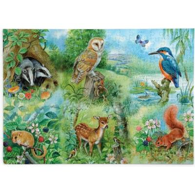 House of Puzzles Zvieratá v prírode 250 veľkých dielov