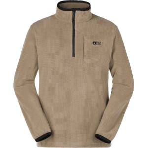 Picture Мъжки поларен пуловер Picture Weavy 1/4 Grid Fleece Fleece jumper - Shitake (005-7345-0411)