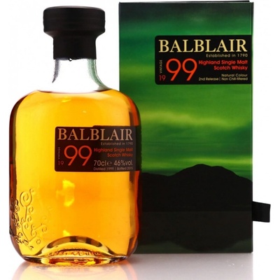 Balblair 1999 43% 0,7 l (karton)