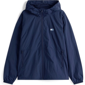 Image 1 of Tommy Jeans Men's Chicago Hooded Long Sleeve Windbreaker - Dark Night Navy