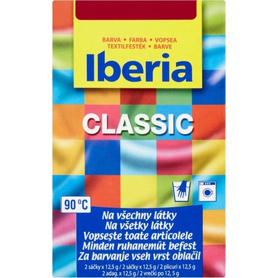 Iberia Classic Farba na textil vínovo červená 25 g