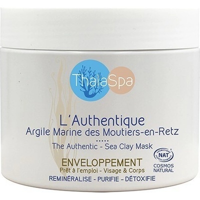 Thalaspa AUTHENTIC SEA CLAY MASK Čistící antioxidační maska na obličej i tělo 700 g