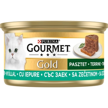 Gourmet Gold Месни парченца в пастет 85 г Заешко