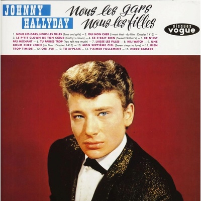 Johnny Hallyday - Nous Les Gars Nous Les Filles LP
