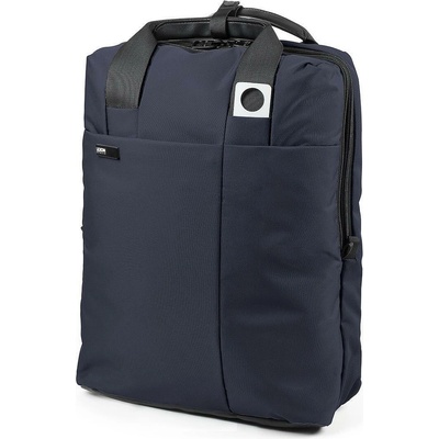 Lexon Чанта за лаптоп Lexon Apollo Double, до 15" (38.1 cm), протектор за дъжд, скрити презрамки, подсилен гръб, тъмносиня (IT9398)