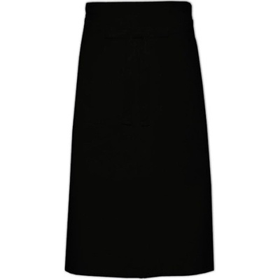 Link Kitchen Wear Kuchařská zástěra X996 Black 100x70cm